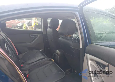 2015 Hyundai Elantra Se из США, поврежденный, VIN 5NPDH4AE2FH575899